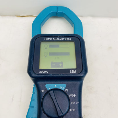 LEM Heme Analyst 2050 2000A Clamp Meter Power Analyzer (Grade D)