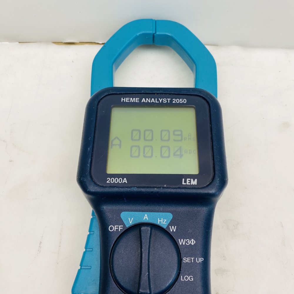 LEM Heme Analyst 2050 2000A Clamp Meter Power Analyzer (Grade D)