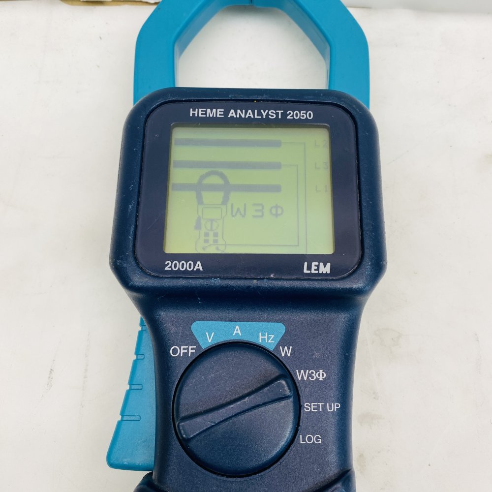 LEM Heme Analyst 2050 2000A Clamp Meter Power Analyzer (Grade D)