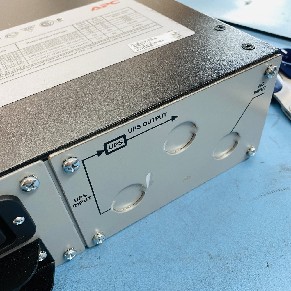 APC SBP6KRMI2U Service Bypass Panel 2U Rackmount Grade-C