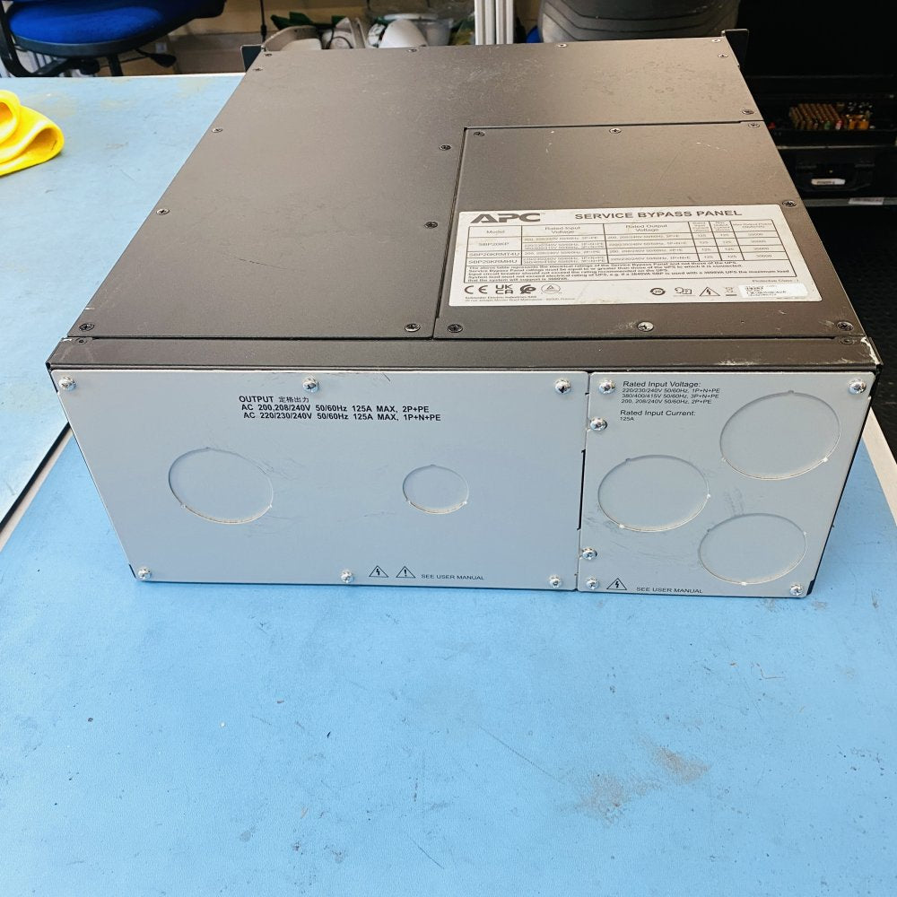 APC SBP20KP Service Bypass Panel 30kVA 125A Rackmount Grade-C