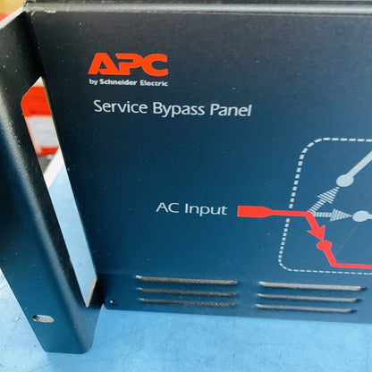 APC SBP20KP Service Bypass Panel 30kVA 125A Rackmount Grade-C