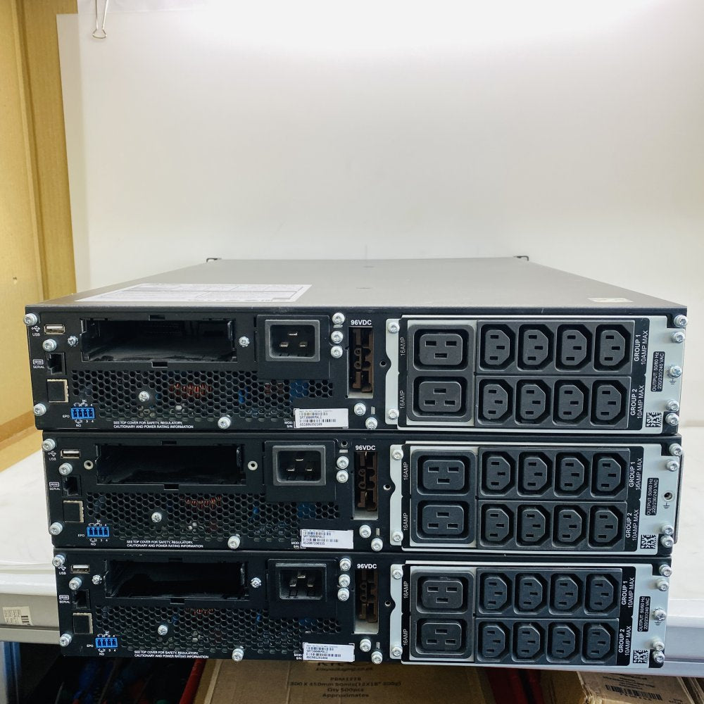 APC SRT3000RMXLI Rackmount 3000VA UPS Modules x3 - Used