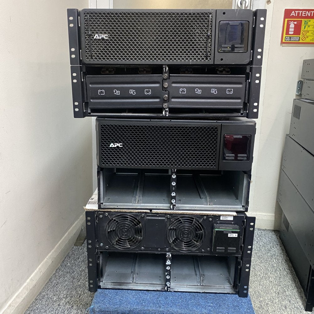 Joblot 3x APC Smart-UPS SRT 10,000VA (SRT10KRMXLI) | High-Density 10kVA UPS