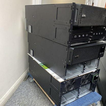 Joblot 3x APC Smart-UPS SRT 10,000VA (SRT10KRMXLI) | High-Density 10kVA UPS