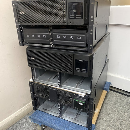 Joblot 3x APC Smart-UPS SRT 10,000VA (SRT10KRMXLI) | High-Density 10kVA UPS
