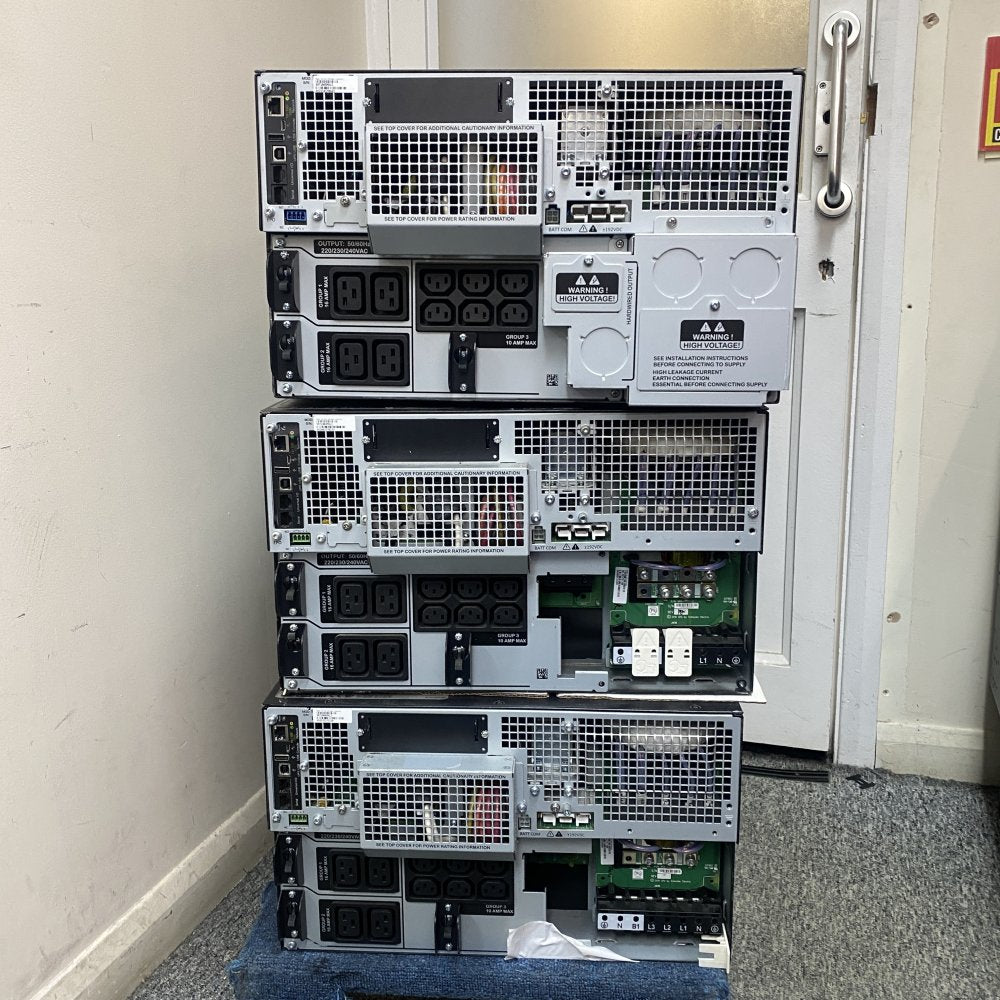 Joblot 3x APC Smart-UPS SRT 10,000VA (SRT10KRMXLI) | High-Density 10kVA UPS