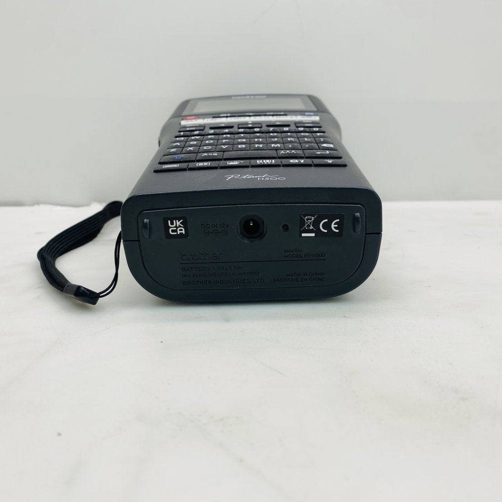 Brother P-Touch H500 Label Printer & White Laminated Tape (Grade B)