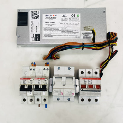 Job Lot Industrial ABB Circuit Breakers MCB RCBO ETI Fuse Switch Ablecom PSU