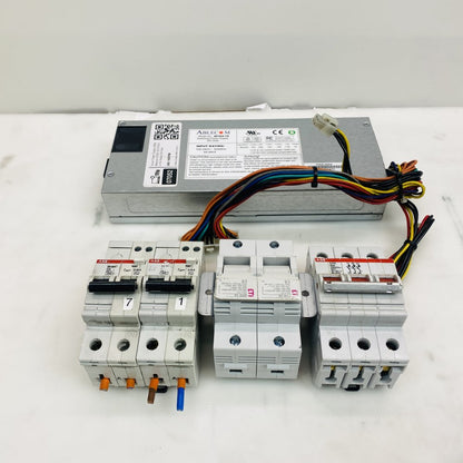 Job Lot Industrial ABB Circuit Breakers MCB RCBO ETI Fuse Switch Ablecom PSU