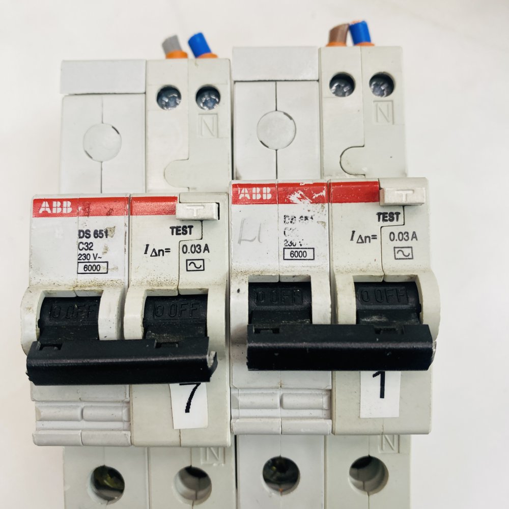 Job Lot Industrial ABB Circuit Breakers MCB RCBO ETI Fuse Switch Ablecom PSU