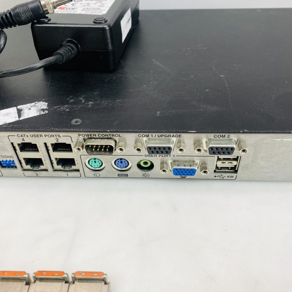 Black Box ServSwitch CX Rackmount KVM + Lot of SFP/XFP Transceivers - Used