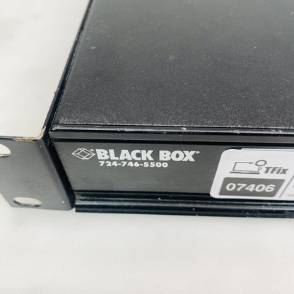 Black Box ServSwitch CX Rackmount KVM + Lot of SFP/XFP Transceivers - Used