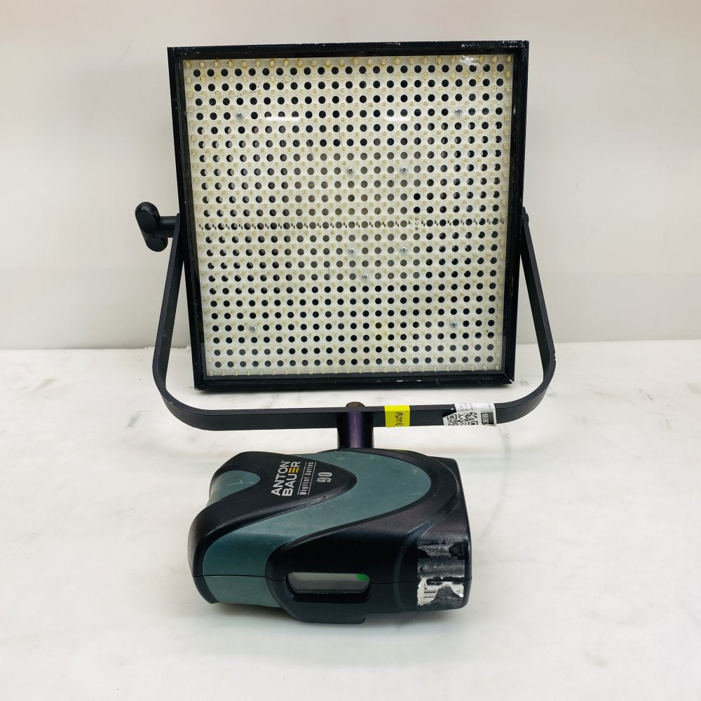 Litepanels 1x1 D-Flood LED Panel 5600K 50° Flood w/ Gold-Mount Battery