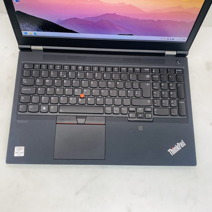 Lenovo ThinkPad P15 i7-10850H 80GB RAM 477GB SSD nVidia T2000 BIOS Locked