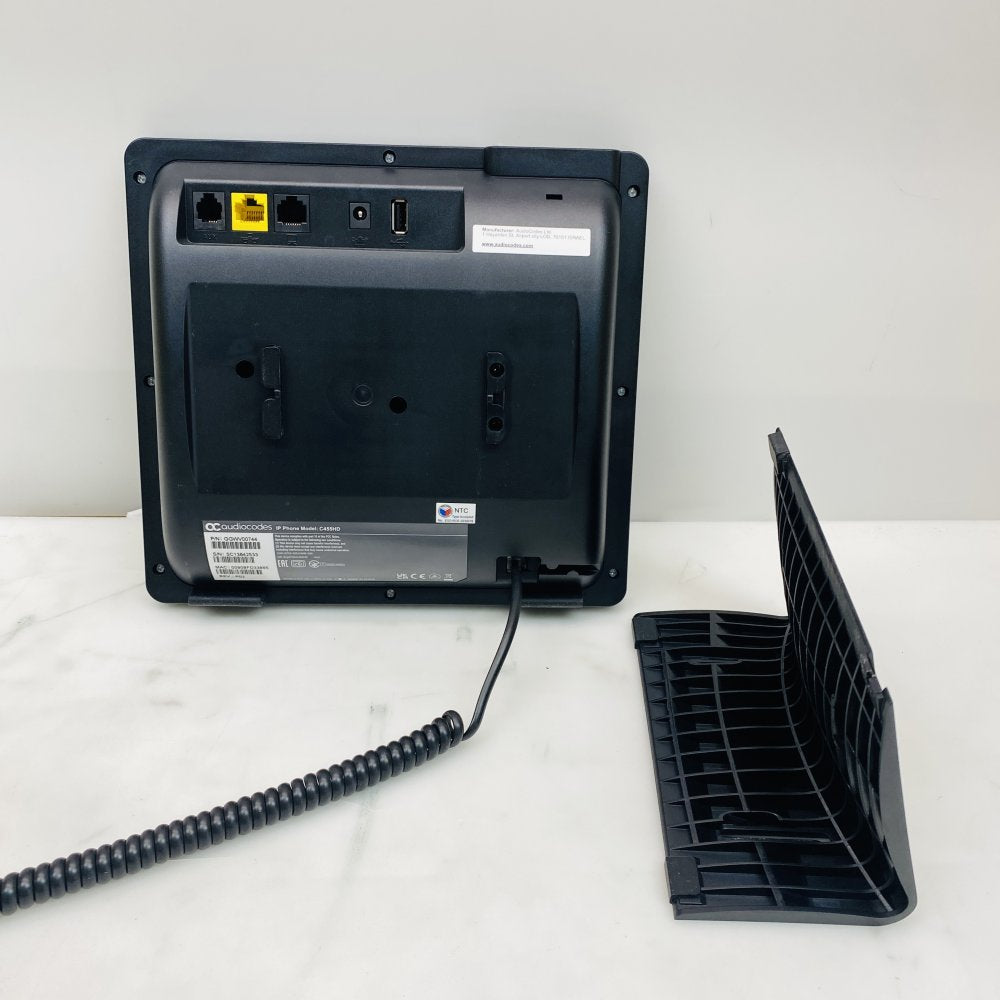 AudioCodes C455HD IP Phone Microsoft Teams PoE - With Stand (Grade B)