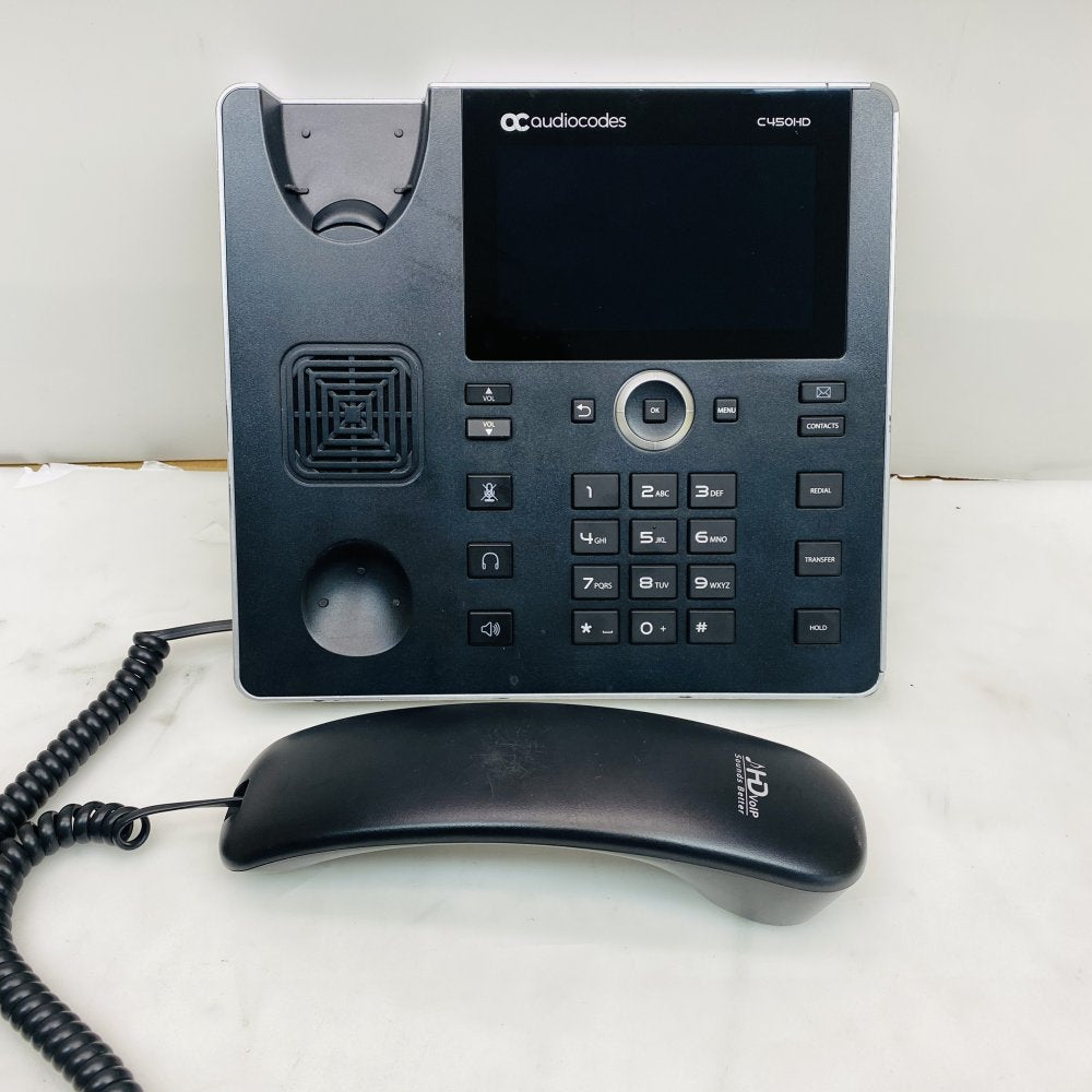 AudioCodes C450HD IP Phone for Microsoft Teams PoE (Grade B)