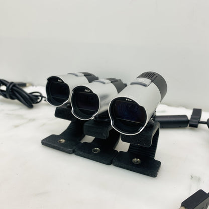 Microsoft 1080p HD Webcam Lot of 3 USB Cameras - Grade-B