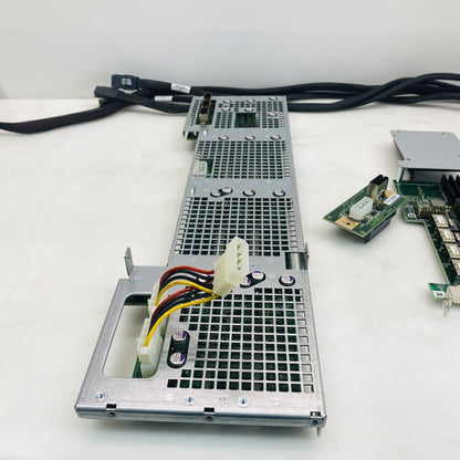 BP-34101 V1.0 SAS Backplane with RAID Controller & MiniSAS Cables Grade-A