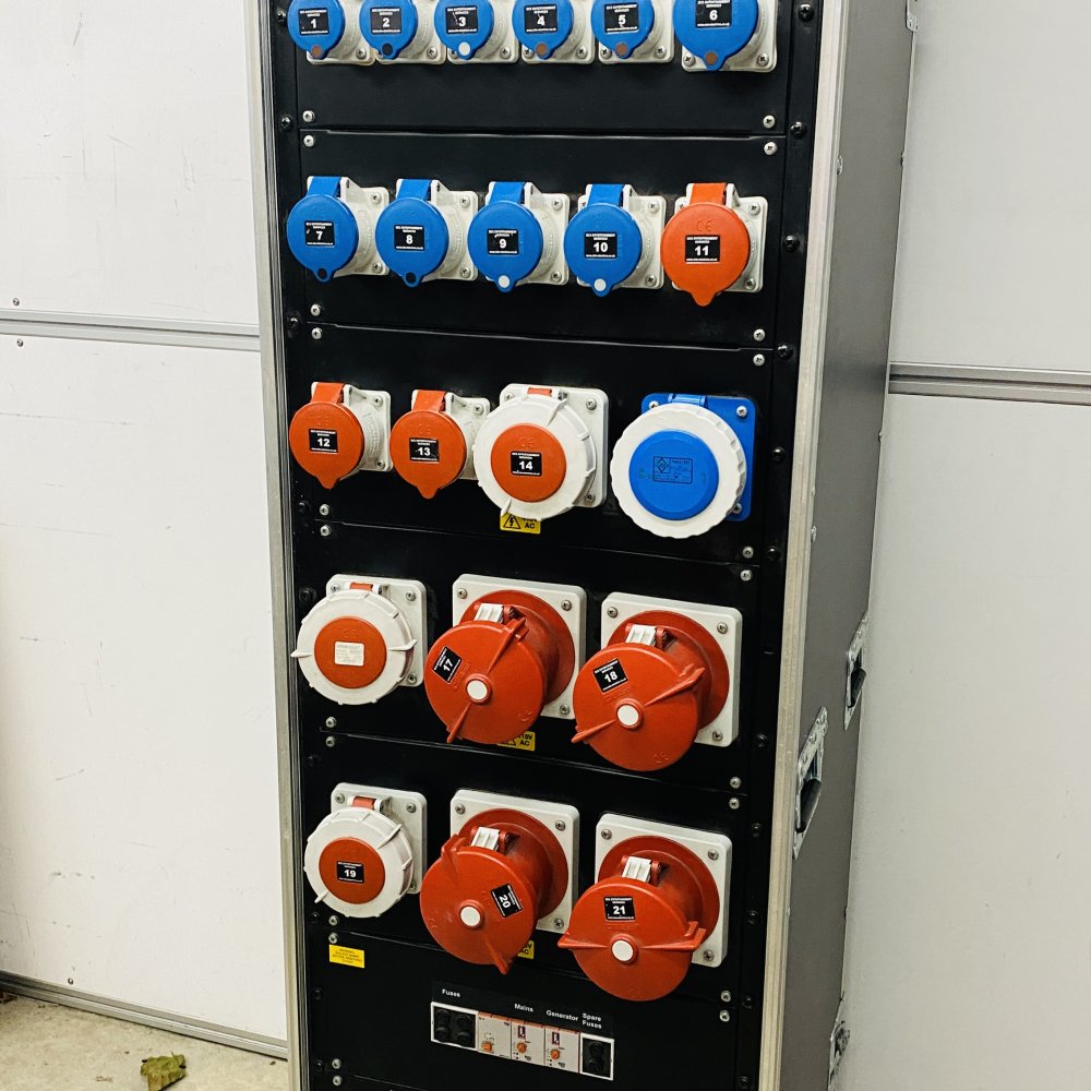 Socomec DIRIS A10 Power Distribution PDU 400V 400A Flight Case Used