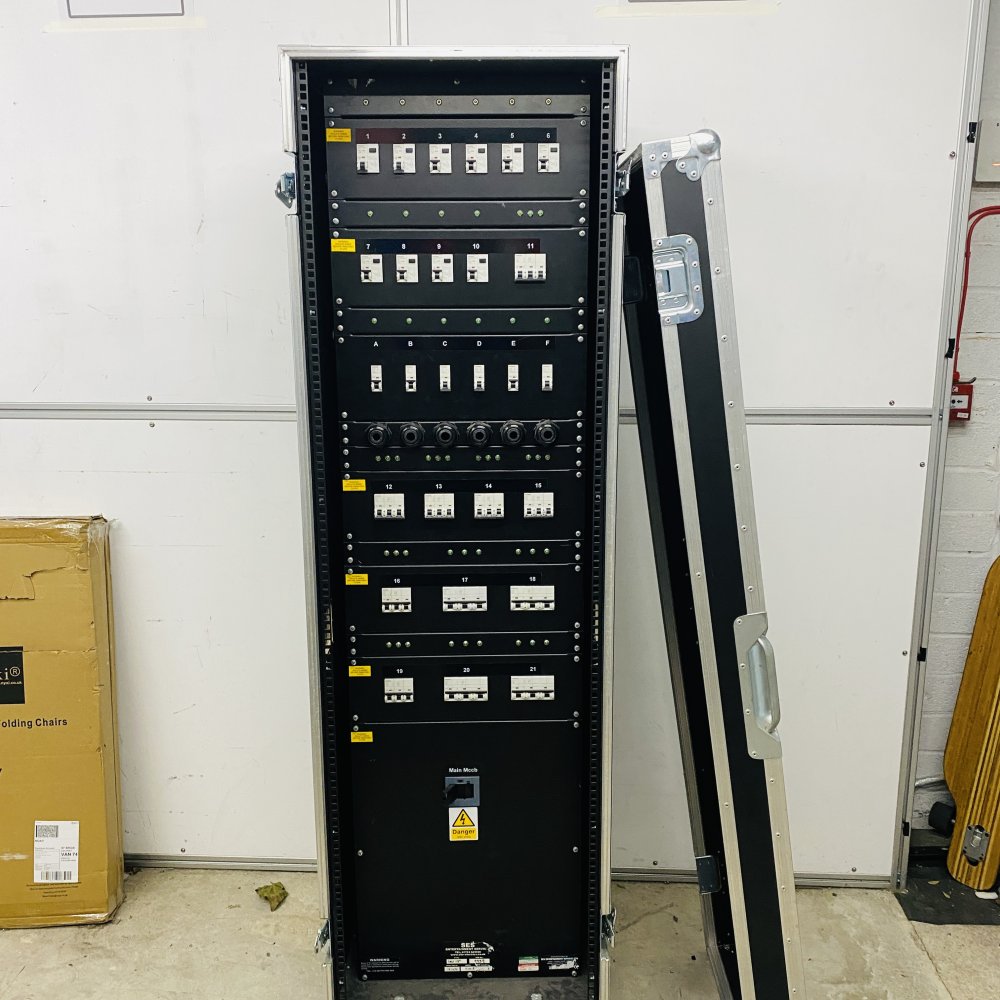 Socomec DIRIS A10 Power Distribution PDU 400V 400A Flight Case Used