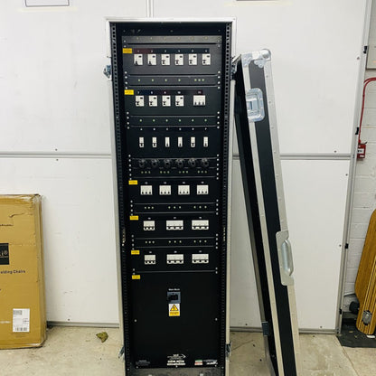 Socomec DIRIS A10 Power Distribution PDU 400V 400A Flight Case Used