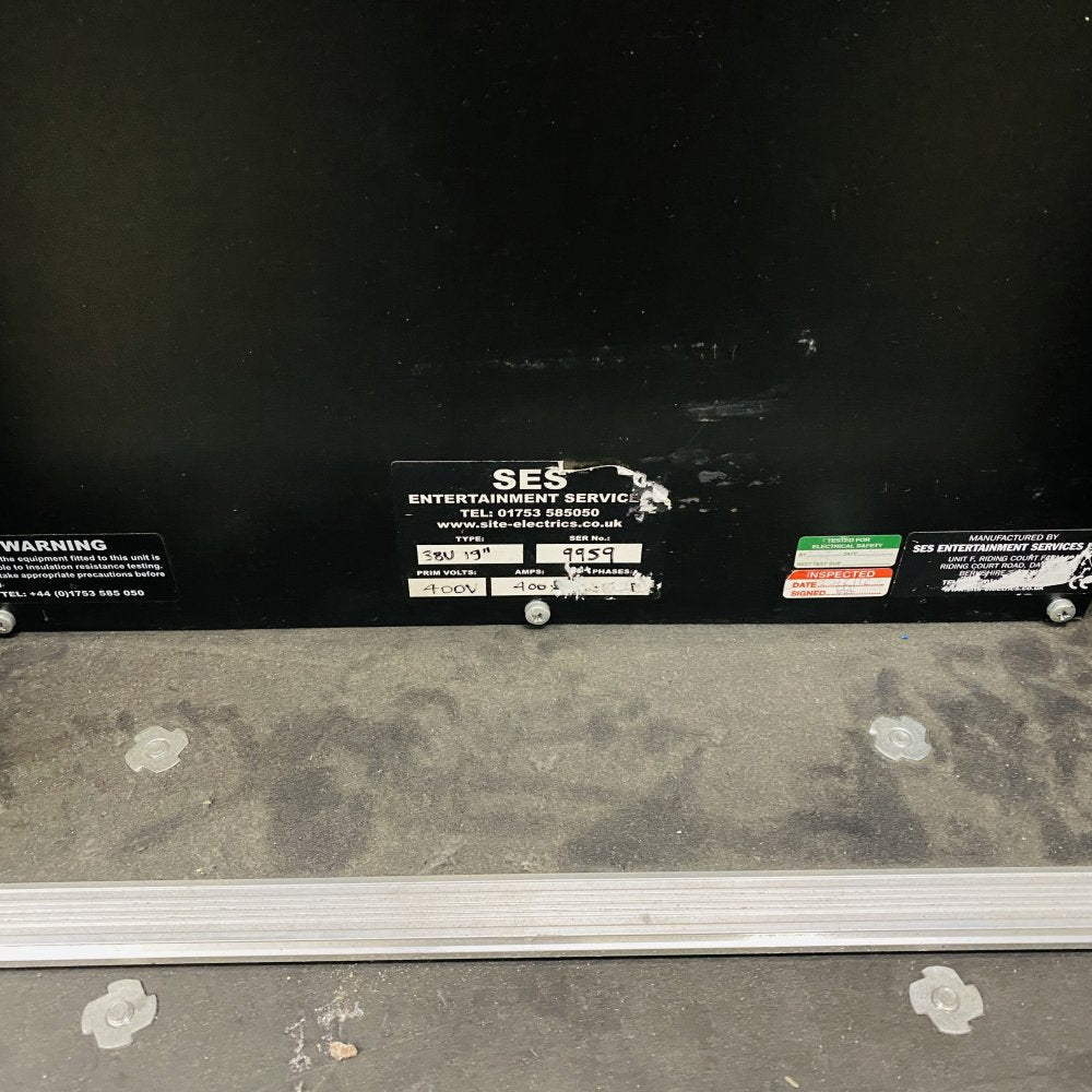 Socomec DIRIS A10 Power Distribution PDU 400V 400A Flight Case Used