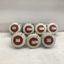 Joblot of 7 MENNEKES Typ 240A 32A 3P+N+E IP67 240/415V Industrial Sockets