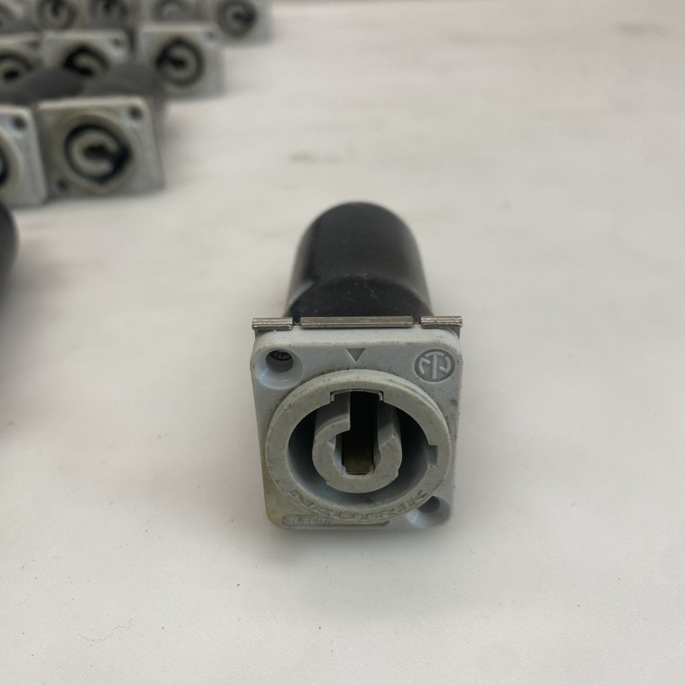 Joblot of 39 Neutrik Speakon NL4 Panel Cable Connectors Locking Speaker Plugs