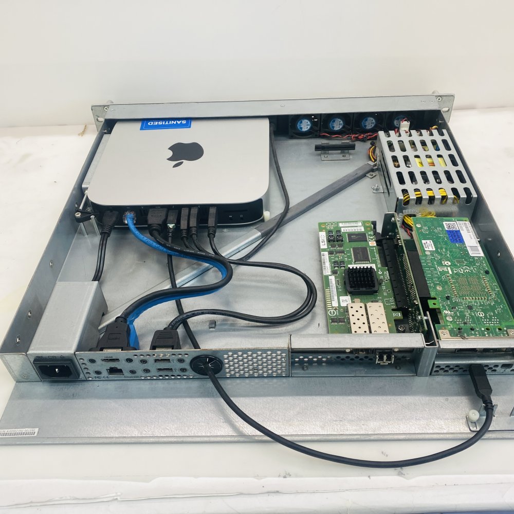 xMac Mini Server Rackmount for Apple Mac Mini inc. i5-2415M 8GB 480GB