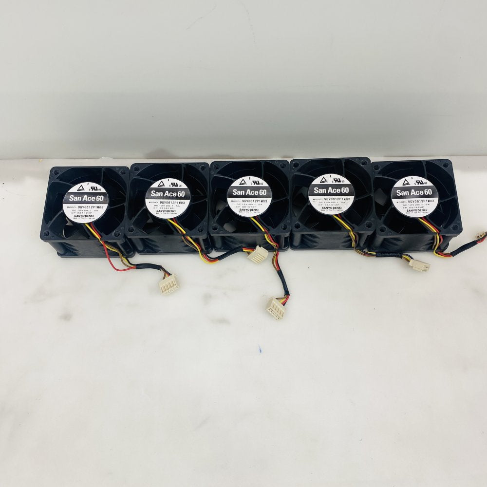 5 x Sanyo Denki San Ace 60 9GV0612P1M03 60mm DC Cooling Fan 12V 1.5A Grade A