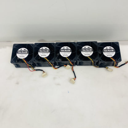 5 x Sanyo Denki San Ace 60 9GV0612P1M03 60mm DC Cooling Fan 12V 1.5A Grade A