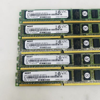 HGST 2GB PC3-12800R DDR3 Server RAM CKP72Z8Y256M8M-B12NTU x5 Grade A