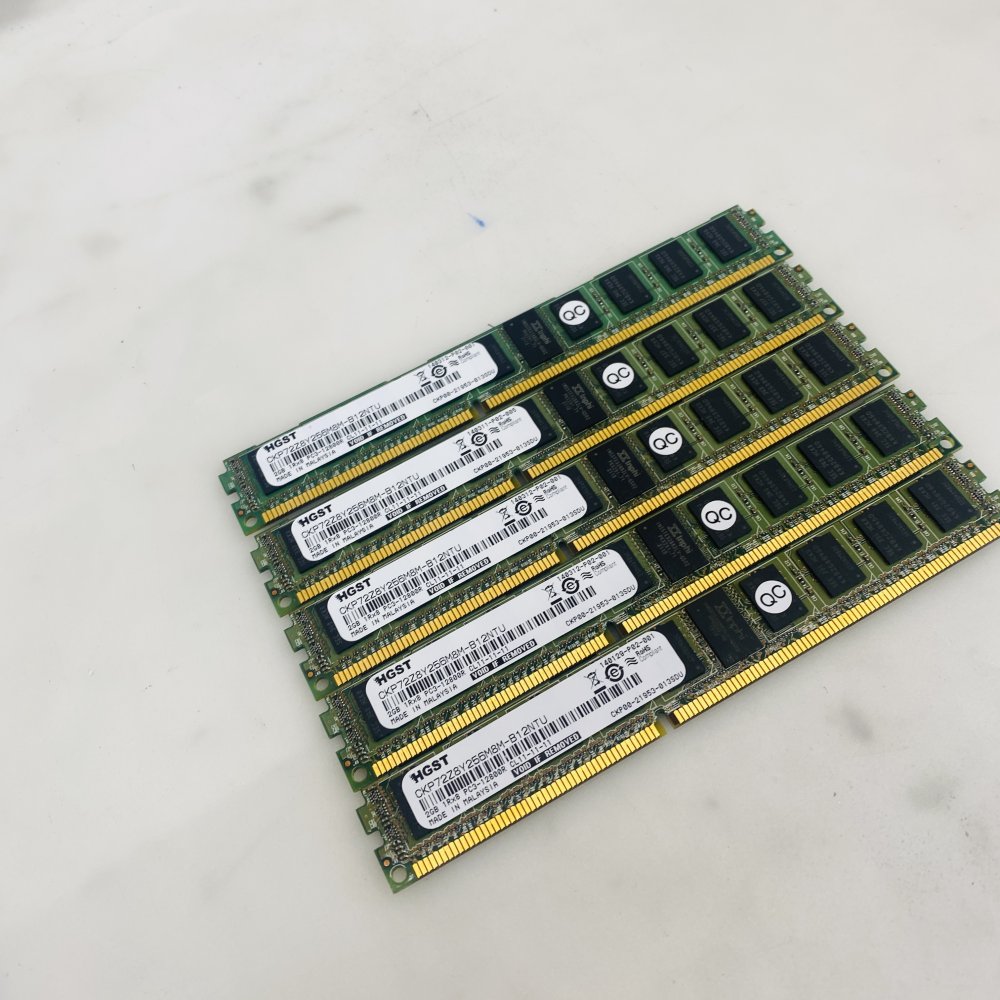 HGST 2GB PC3-12800R DDR3 Server RAM CKP72Z8Y256M8M-B12NTU x5 Grade A