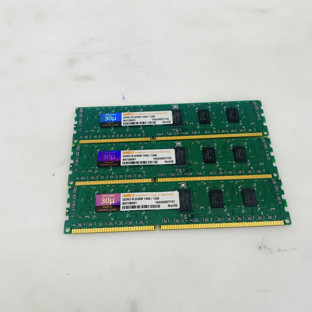 WARIS DDR3 R-DIMM 1066MHz 1GB x3 (B473B881) Grade A