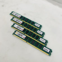 Transcend C44765-0825 8GB DDR3-1600 RDIMM VLP Registered Lot of 4 Grade A