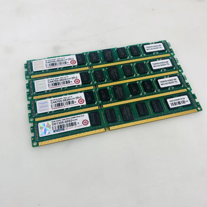 Transcend C44765-0825 8GB DDR3-1600 RDIMM VLP Registered Lot of 4 Grade A