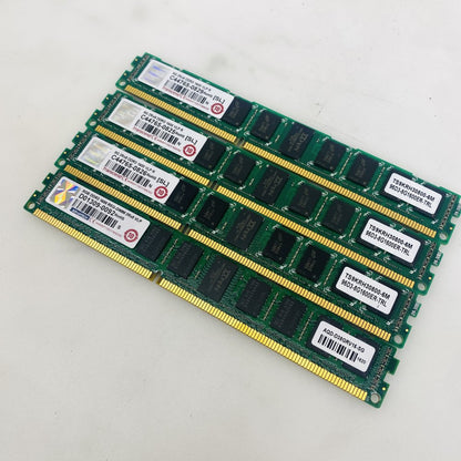 Transcend C44765-0825 8GB DDR3-1600 RDIMM VLP Registered Lot of 4 Grade A