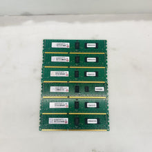 Transcend 2GB DDR3-1600 REG 1Rx8 Server RAM Modules Lot of 6 Grade A