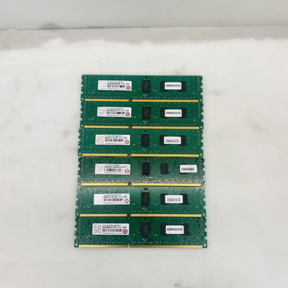 Transcend 2GB DDR3-1600 REG 1Rx8 Server RAM Modules Lot of 6 Grade A