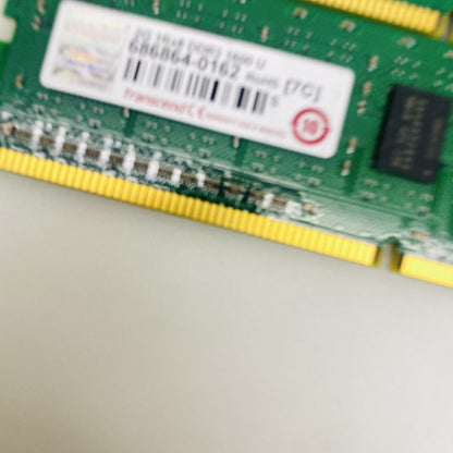 Transcend 2GB DDR3 1600MHz (PC3-12800) 1Rx8 DIMM Lot of 5 Grade A