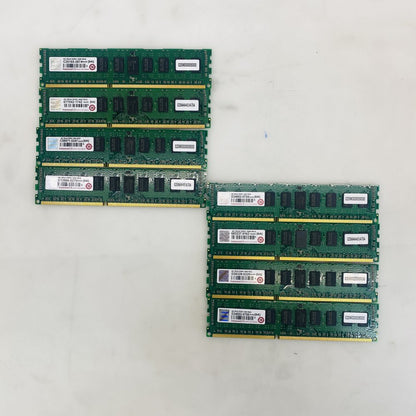 Transcend 4GB DDR3-1600 REG ECC Server RAM DIMM D34502-0755 Lot of 8 Grade A