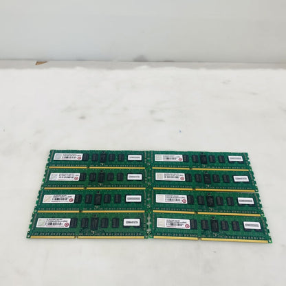 Transcend 4GB DDR3-1600 REG ECC Server RAM DIMM D34502-0755 Lot of 8 Grade A