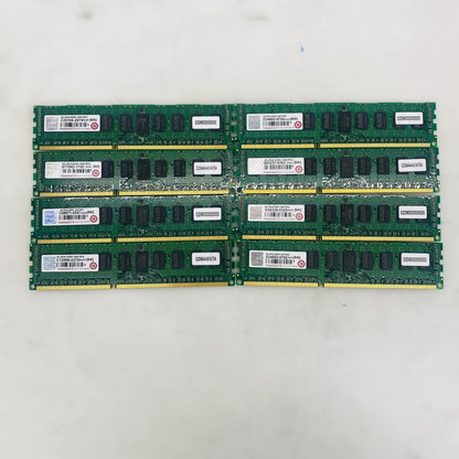 Transcend 4GB DDR3-1600 REG ECC Server RAM DIMM D34502-0755 Lot of 8 Grade A