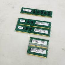 Apacer DDR3 PC3-8500 RAM Lot - 2x4GB UDIMM + 2x2GB SODIMM CL7 Grade A