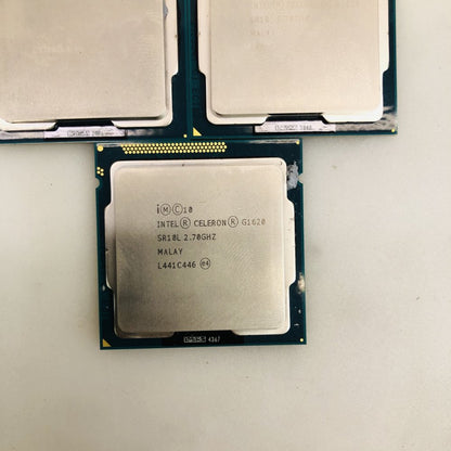 Intel Celeron G1620 2.70GHz SR10L Lot of 5 CPUs Grade A