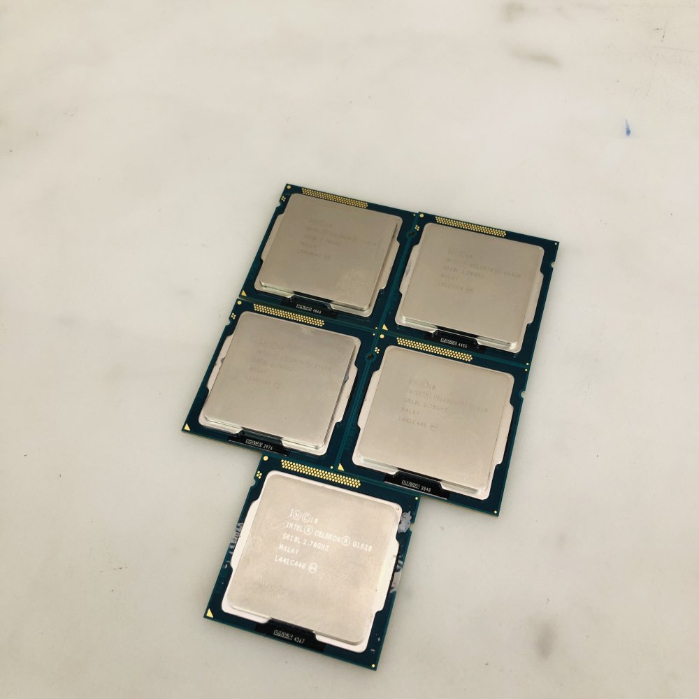 Intel Celeron G1620 2.70GHz SR10L Lot of 5 CPUs Grade A
