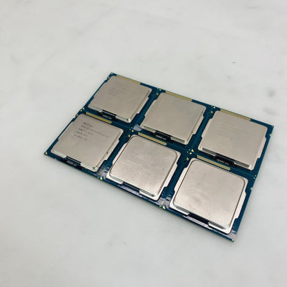 Intel Pentium G2120 3.10GHz LGA1155 CPUs Lot of 6 - Desktop Processors Grade A
