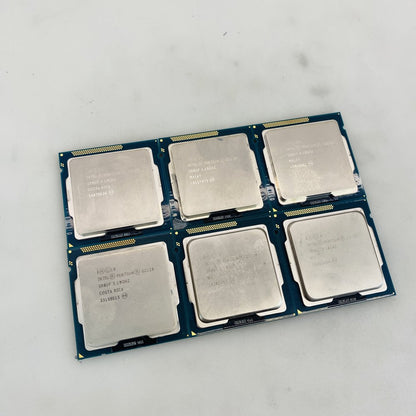 Intel Pentium G2120 3.10GHz LGA1155 CPUs Lot of 6 - Desktop Processors Grade A