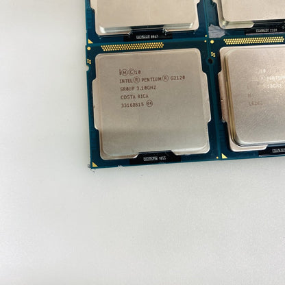 Intel Pentium G2120 3.10GHz LGA1155 CPUs Lot of 6 - Desktop Processors Grade A